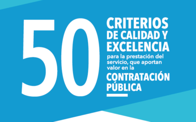 50 criterios de Calidad y Excelencia en la Contratación Pública
