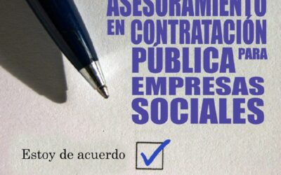 15 Septiembre: Jornada de asesoramiento online en contratación pública para empresas sociales