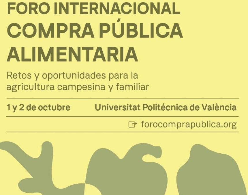 Foro Internacional de Compra Pública Alimentaria